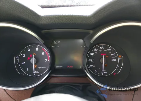 2020 Alfa Romeo Stelvio Ti Awd from USA, damaged, VIN ZASPAKBN5L7C89590